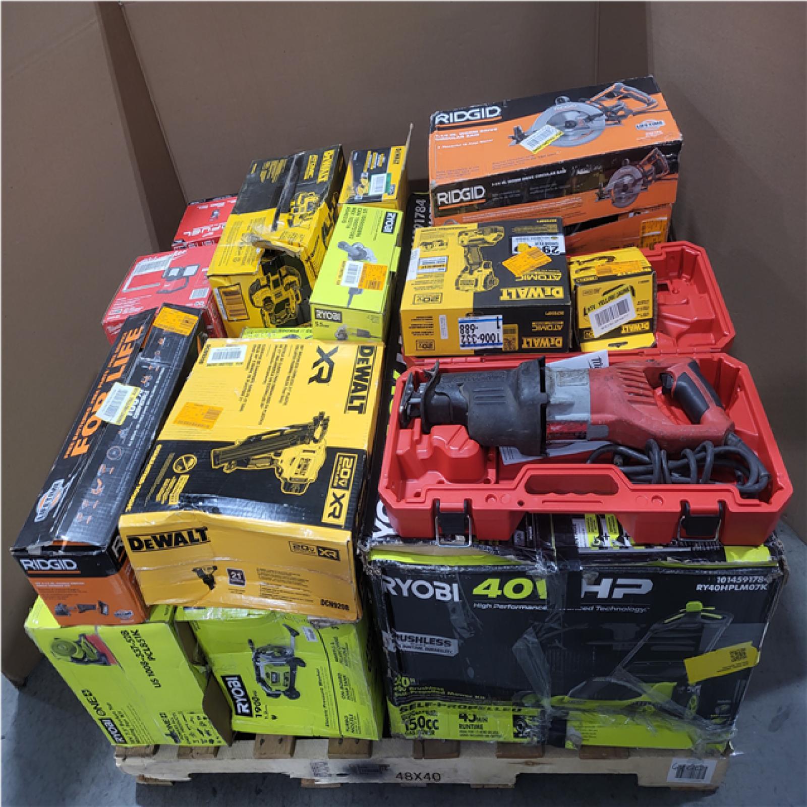 CALIFORNIA AS-IS TOOL PALLET