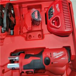 CALIFORNIA AS-IS MILWAUKEE M12 FORCE LOGIC PRESS TOOL