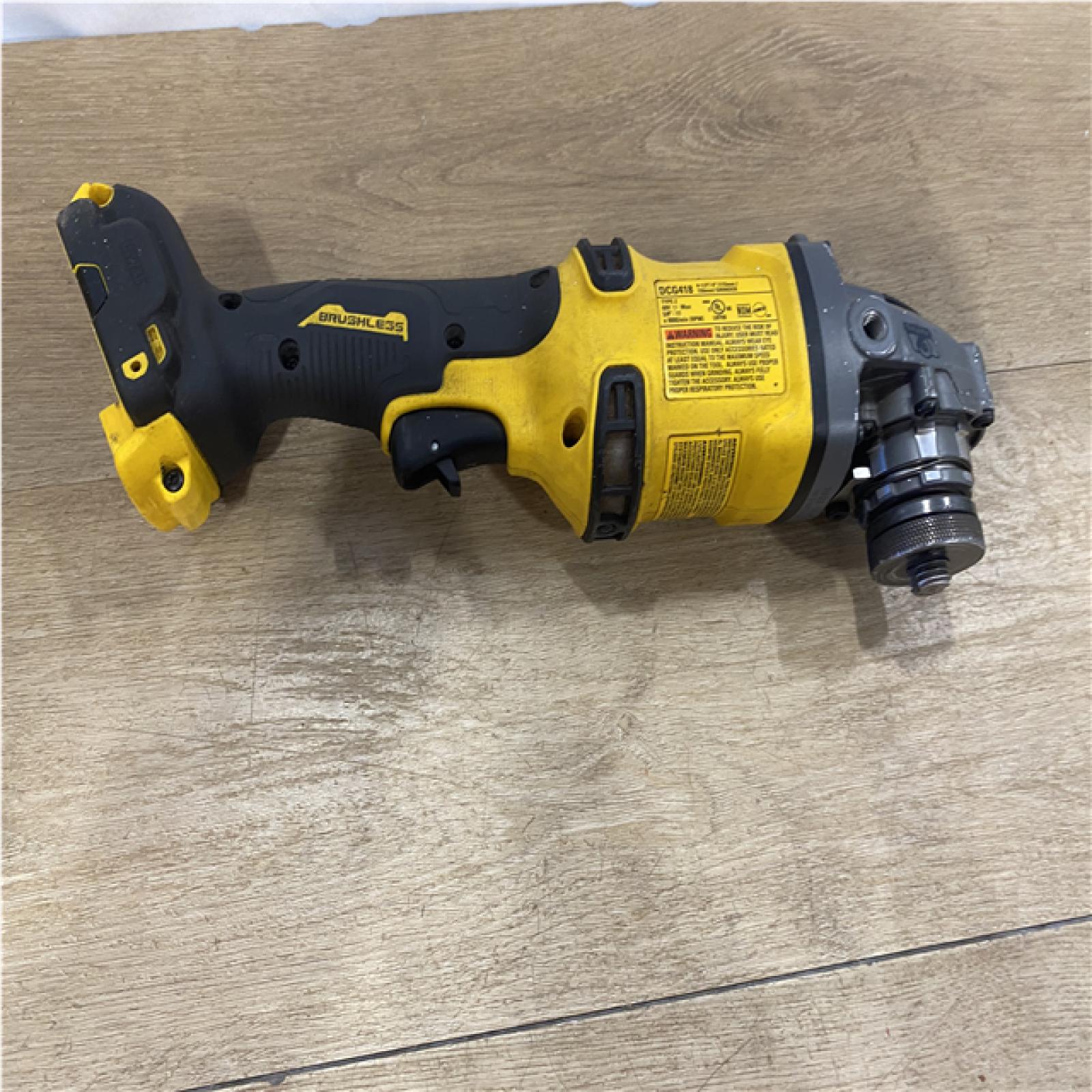 AS-IS DEWALT FLEXVOLT 60V Cordless 7 in. Angle Grinder (Tool-Only)