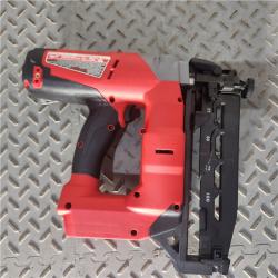 Houston Location AS IS - Milwaukee M18 FUEL 16 Gauge Angled Finish Nailer In New Condition