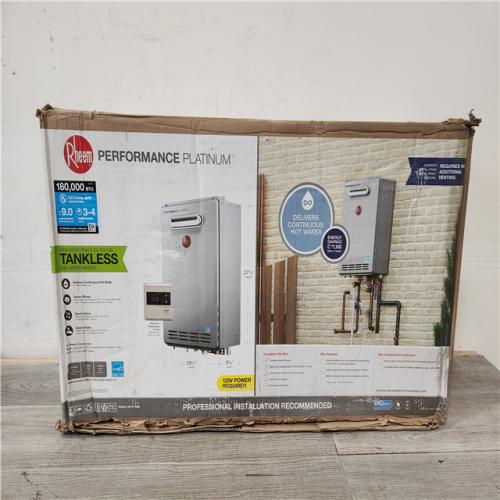 Phoenix Location Rheem RTGH-95XLN-2 Outdoor Natural Gas 11,000 - 199,900 BTU  Condensing Tankless Water Heater