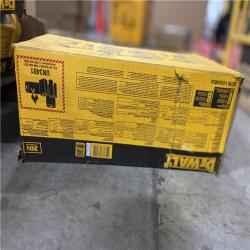 AS-IS DEWALT 20V MAX Cordless 10 Tool Combo Kit with (2) 20V 2.0Ah Batteries, Charger, and Bag