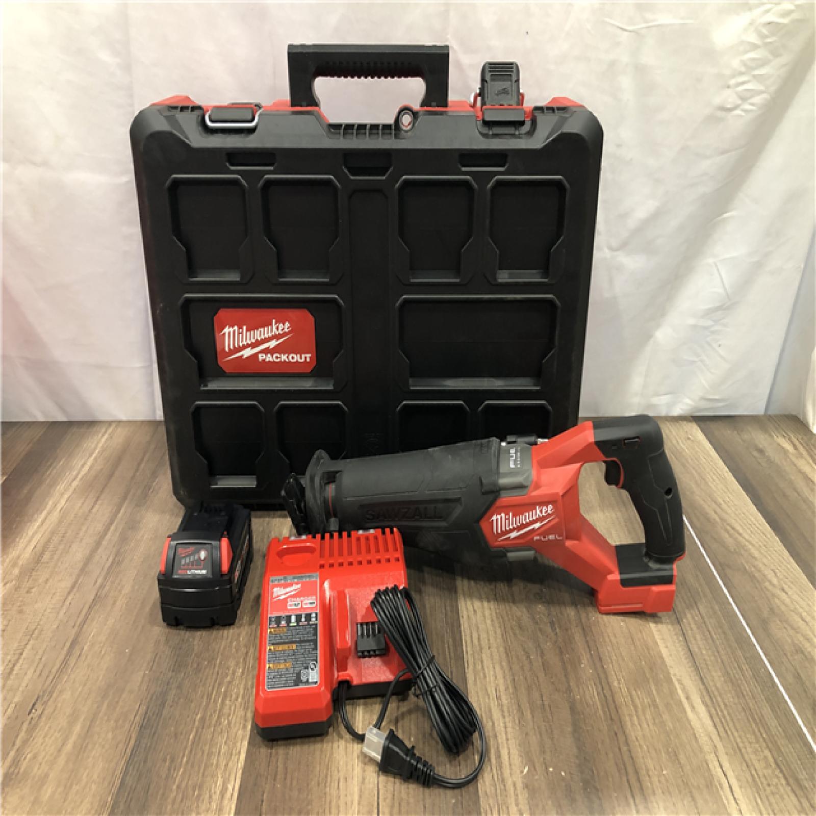 AS-IS Milwaukee M18 FUEL18V Lithium-Ion Brushless Cordless SAWZALL Reciprocating Saw with