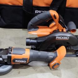 HOUSTON LOCATION - AS-IS RIGID18V Brushless 9-Tool Combo Kit with 6.0 Ah and 2.0 Ah MAX Output Batteries and Charger