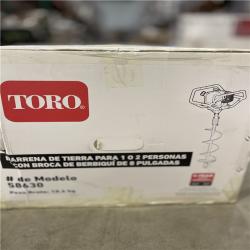 NEW! - Toro 1-Person or 2-Person 52 cc 2-Cycle Earth Auger Powerhead with 8 in. Auger Bit