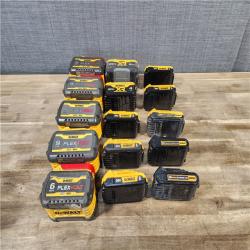 HOUSTON LOCATION - AS-IS DEWALT BATTERY PACK QTY - 15