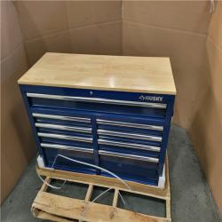 CALIFORNIA AS-IS HUSKY 46 in. 9-DRAWER MOBILE WORK BENCH