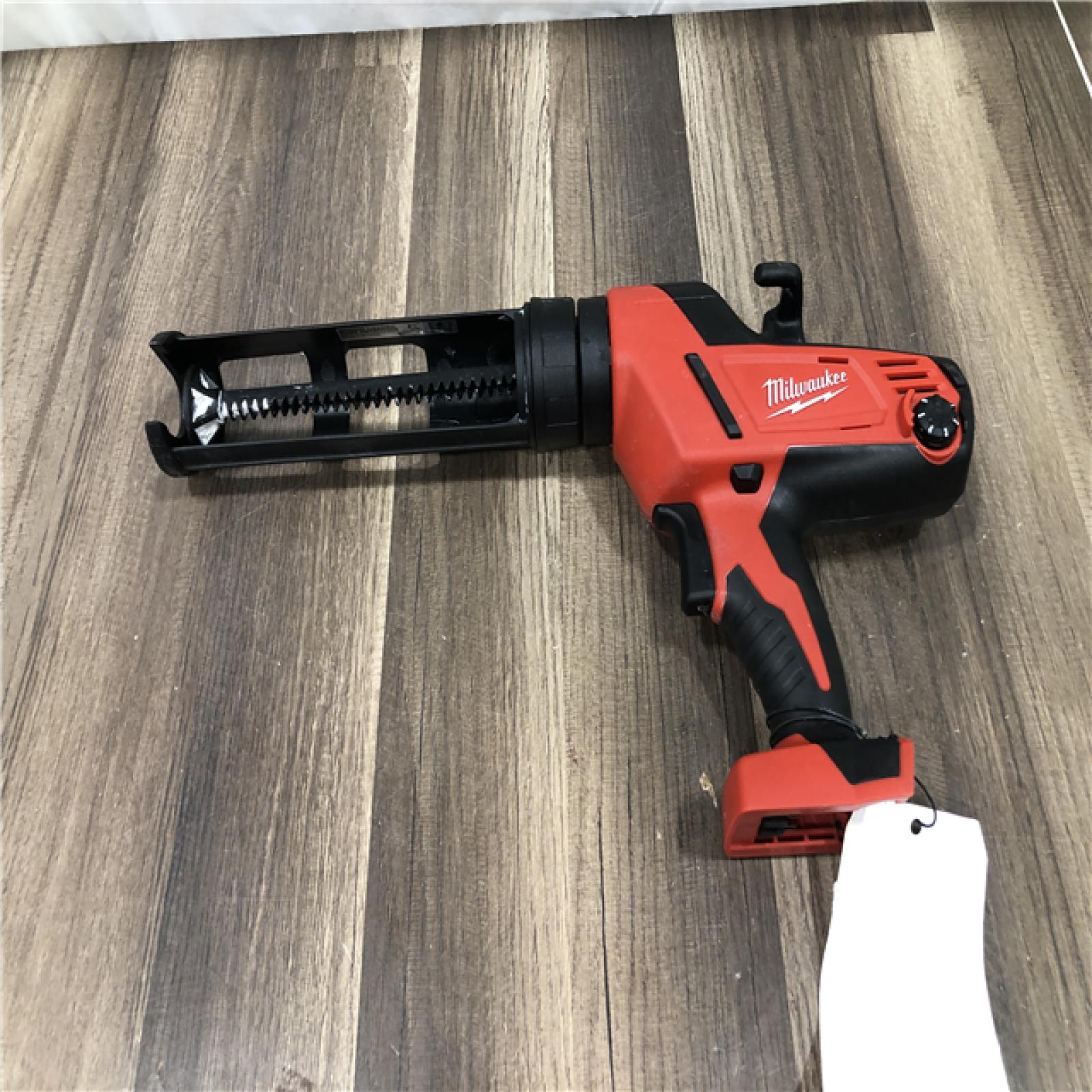 AS-IS Milwaukee 18-Volt Lithium-Ion Cordless 10 oz. Caulk and Adhesive Gun (Tool-Only)