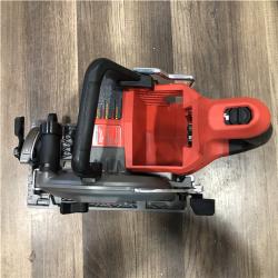 AS-IS Milwaukee FUEL 18V Lithium-Ion Cordless 7-1/4 in. Rear Handle Circular Saw (Tool-Only)