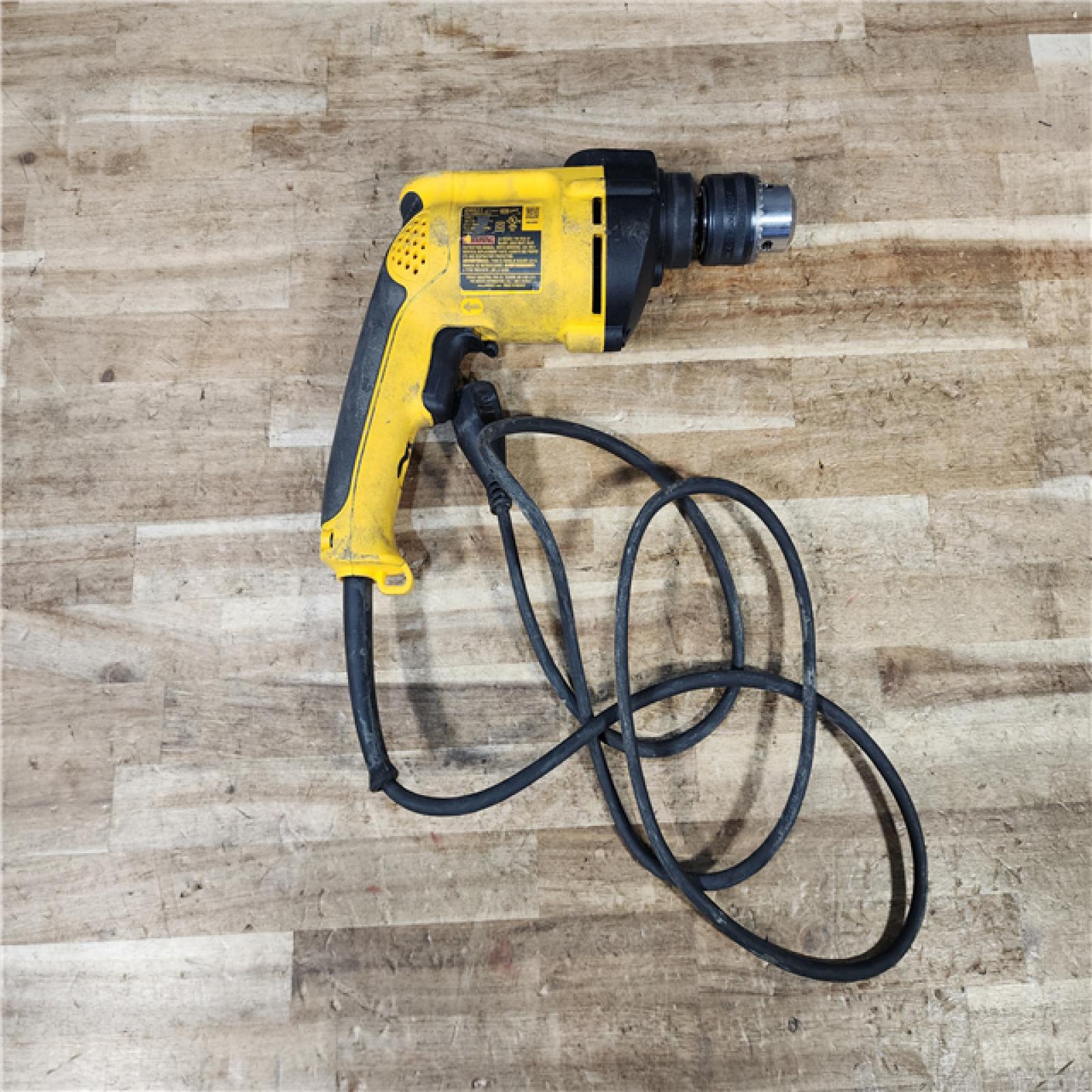 HOUSTON LOCATION - AS - IS DEWALT 7.8 Amp Corded 1/2 in. Variable Speed Reversible Hammer Drill