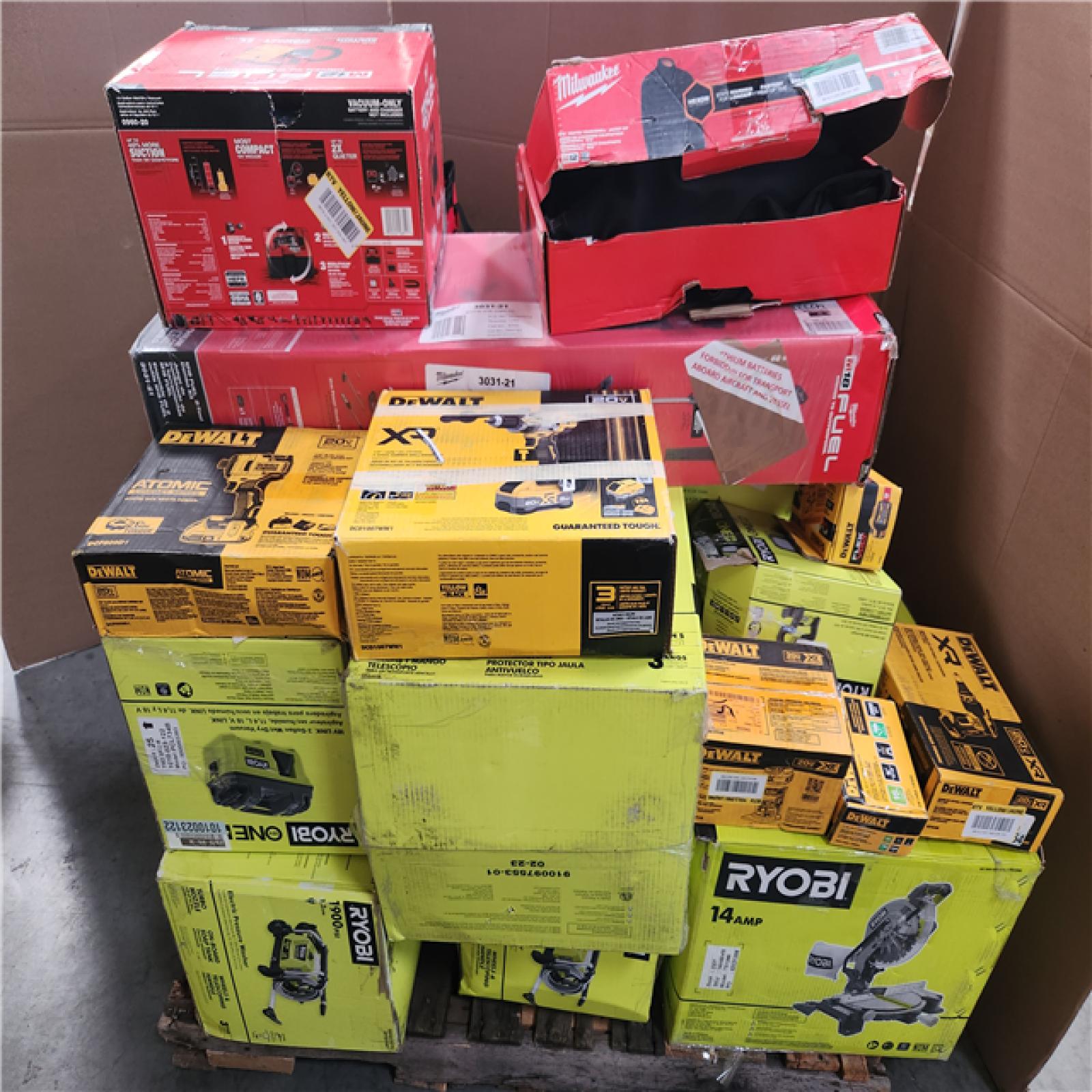CALIFORNIA AS-IS TOOL PALLET