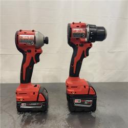 AS-IS- Milwaukee M18 Compact Brushless 2-Tool Combo Kit