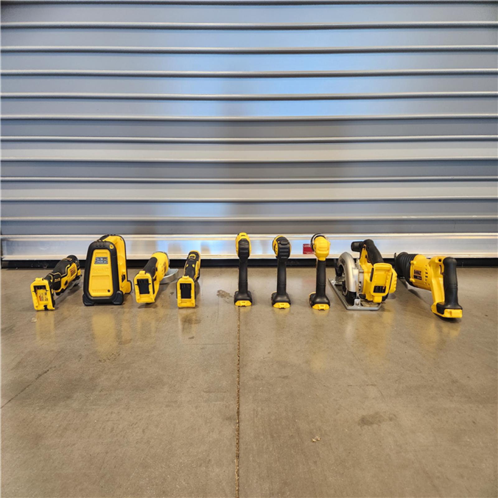 AS-IS- DEWALT 20V MAX Lithium-Ion Cordless 9-Tool Combo Kit