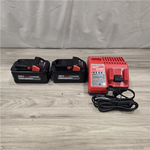 AS-IS Milwaukee 18-Volt Lithium-Ion High Output Starter Kit