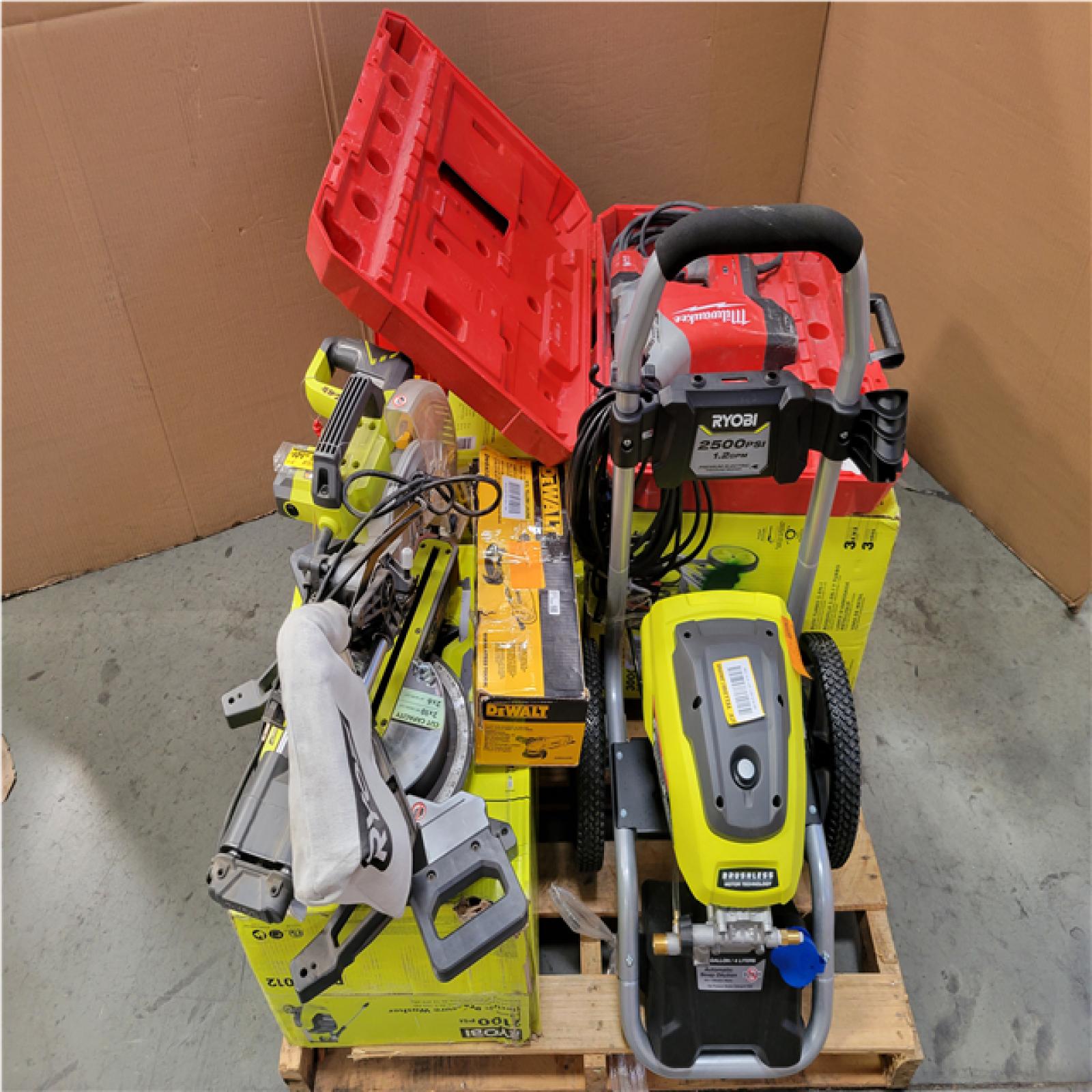 CALIFORNIA AS-IS TOOL PALLET