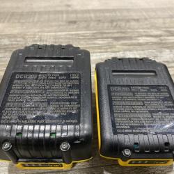 AS-IS DEWALT 20V MAX Lithium-Ion Battery Kit with 5.0Ah and 2.0Ah Battery and Charger