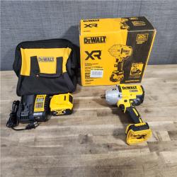 HOUSTON LOCATION - AS-IS (APPEARS LIKE NEW) Dewalt 20V MAX Lithium-Ion Cordless 1/2 in. Impact Wrench Kit