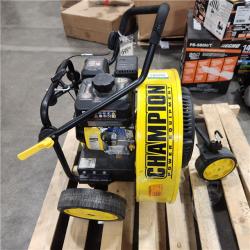 Dallas Location - As-Is Champion Power Equipment 160 MPH 1300 CFM 224 cc Walk-Behind Gas Leaf Blower with Swivel Front Wheel and 90-Degree Flow Diverter