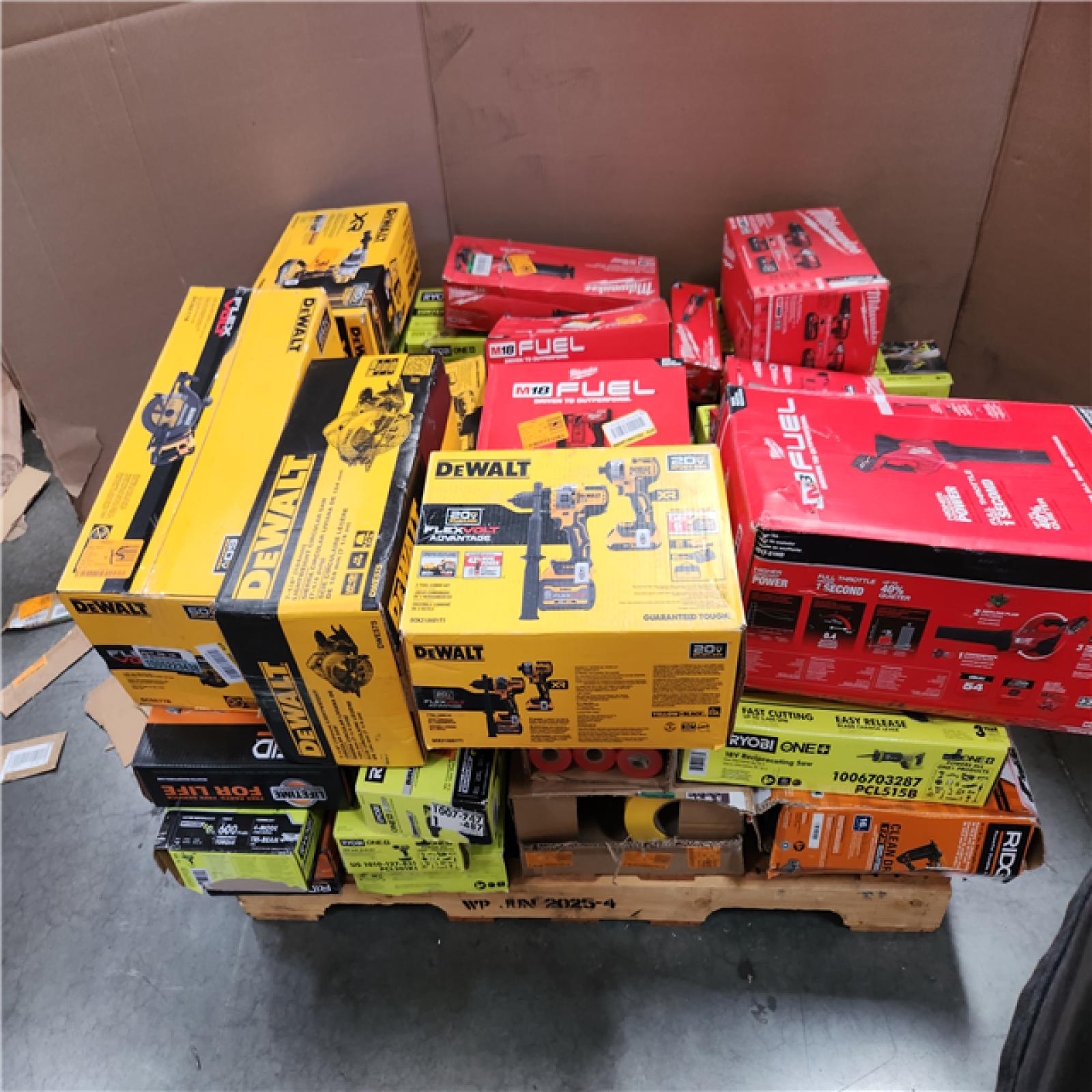 CALIFORNIA AS-IS TOOL PALLET