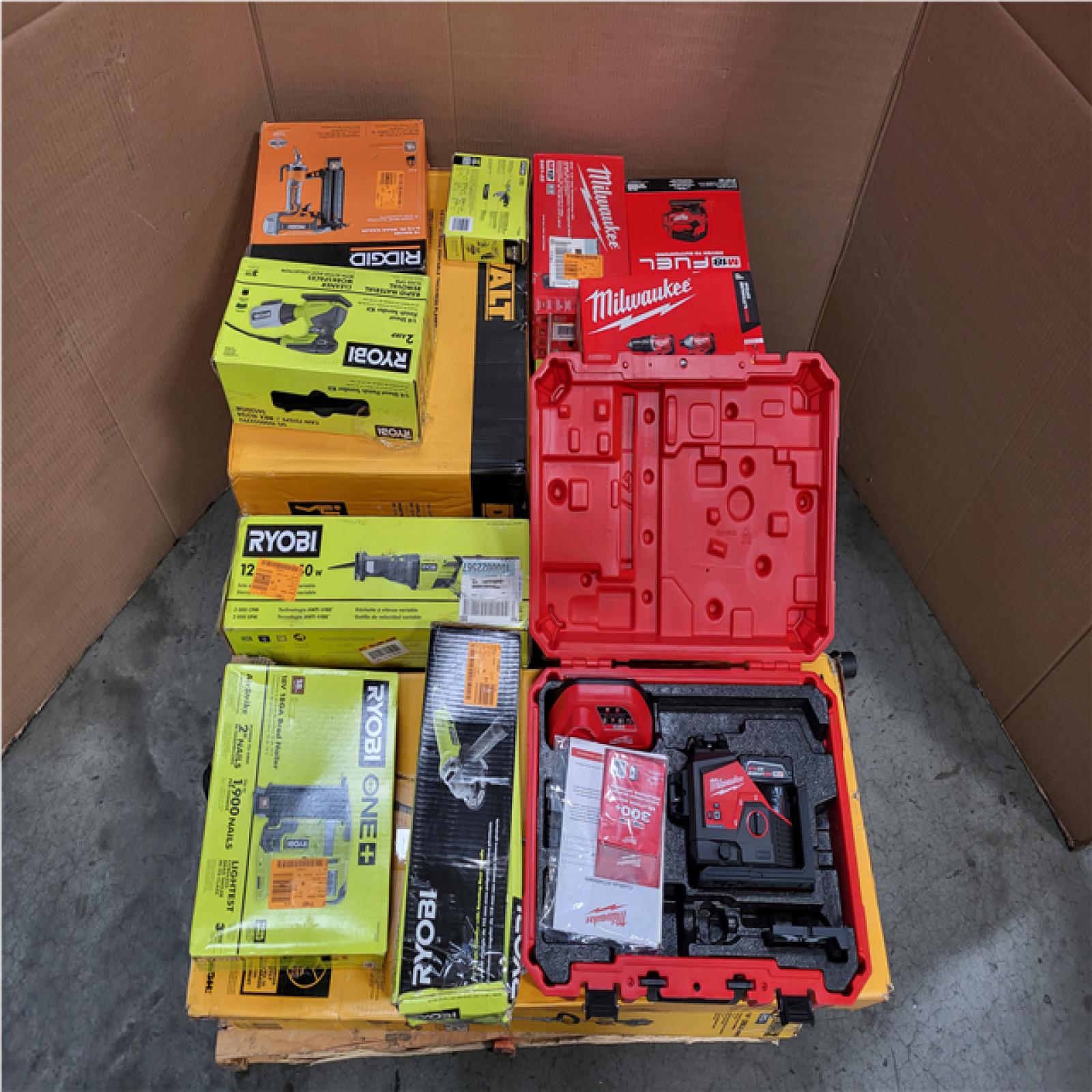 CALIFORNIA AS-IS TOOL PALLET