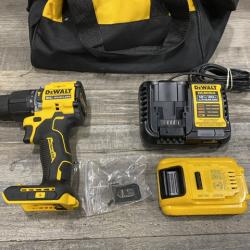 AS-IS DEWALT ATOMIC 20V Cordless 1/2 in. Compact Hammer Drill Kit