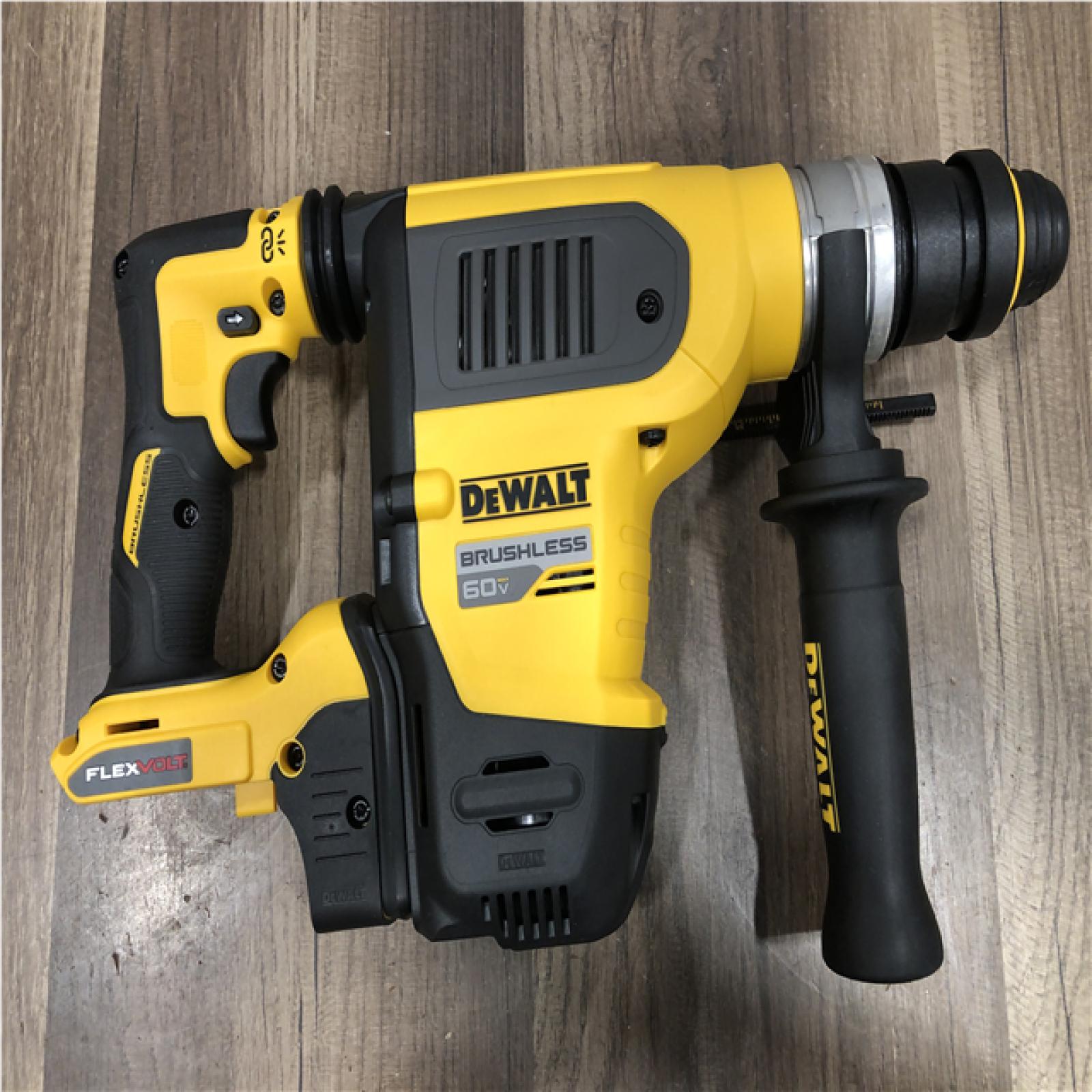 AS-IS DEWALT FLEXVOLT 60V MAX Cordless 1-1/4 in. SDS Plus Rotary Hammer (Tool Only)
