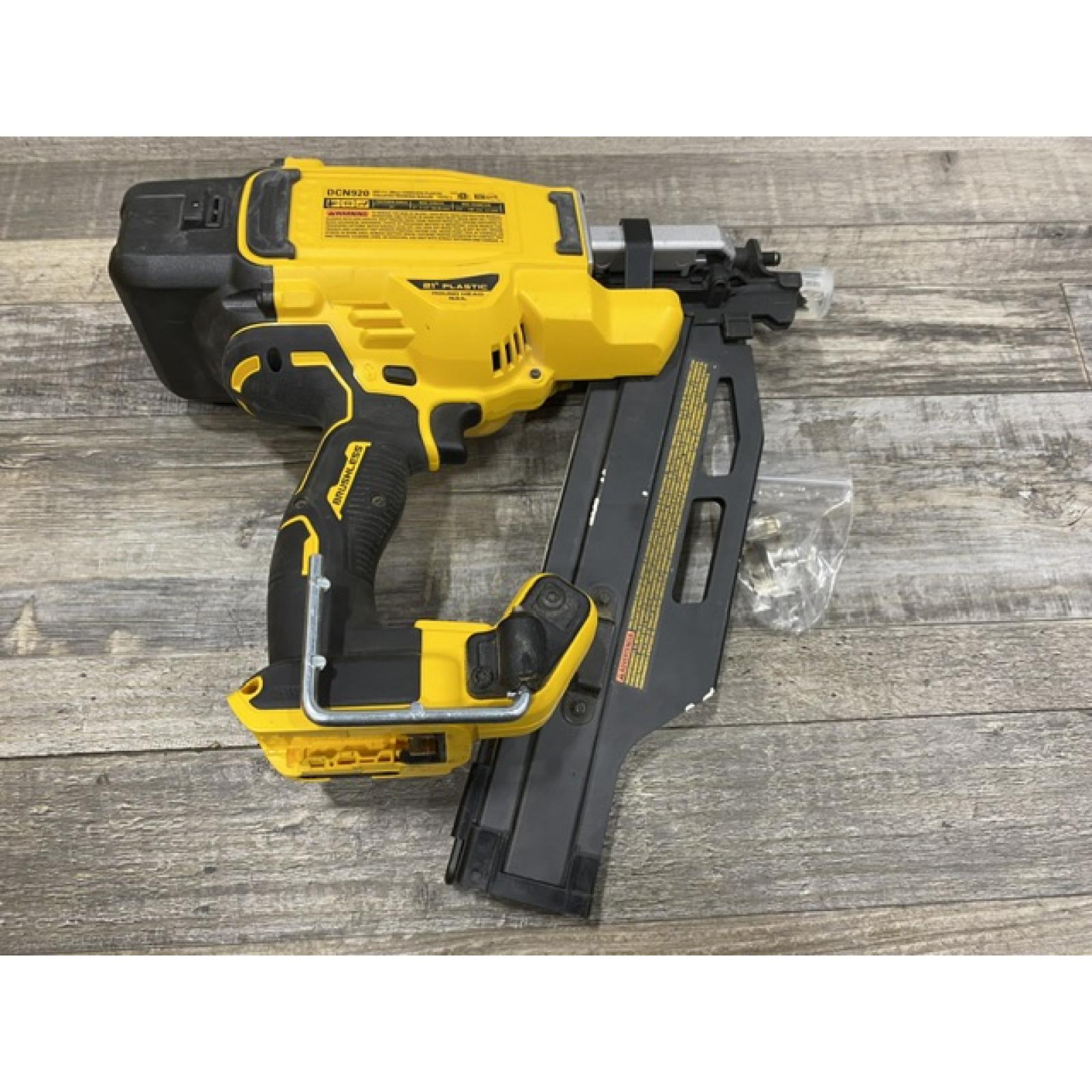 AS-IS DEWALT 20-Volt 21° Cordless Framing Nailer (Tool-Only)