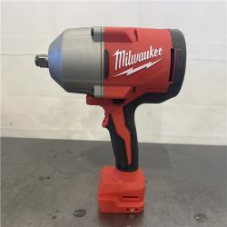 AS-IS- Milwaukee M18 18-Volt Lithium-Ion Brushless 1/2 in. High Torque Impact Wrench with Friction Ring (Tool-Only)
