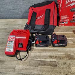 HOUSTON LOCATION - AS-IS Milwaukee 18V Cordless Brushed 2-Tool Drill/Driver and Impact Driver Kit