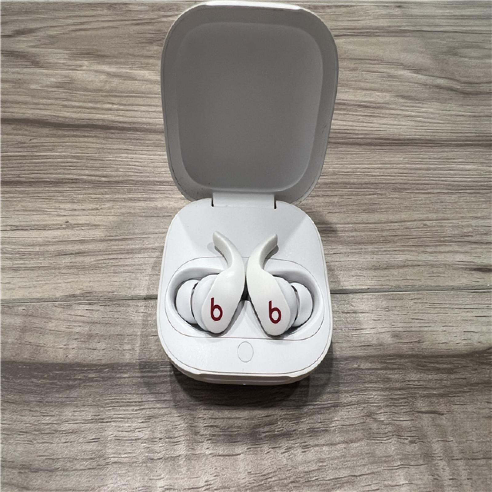 AS-IS Beats - Fit Pro True Wireless Noise Cancelling In-Ear Earbuds - White