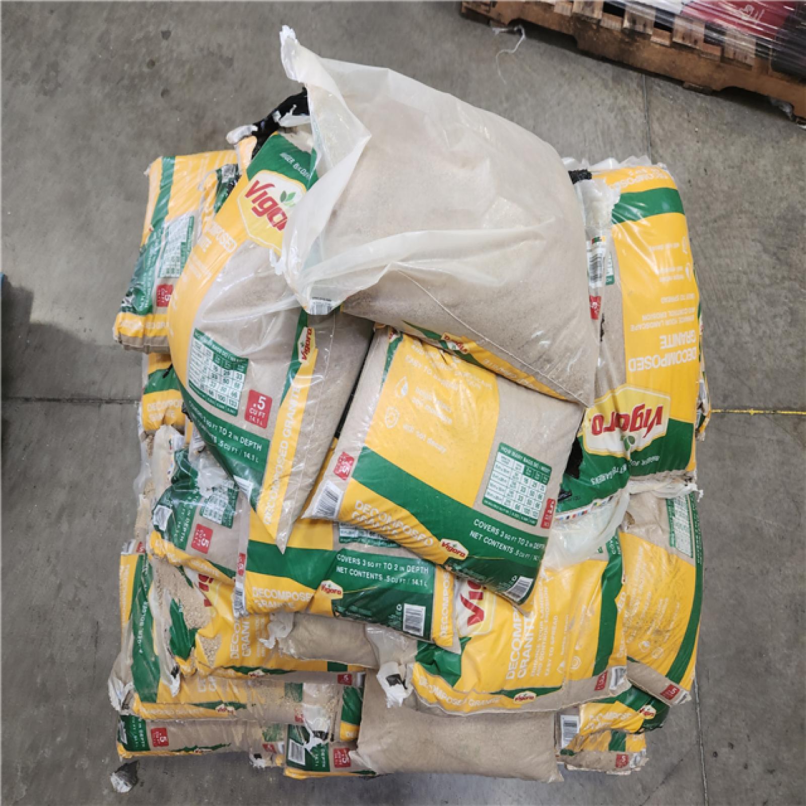 Phoenix Vigoro 0.5 cu. ft. (.10 in. to .25 in.) Bagged Decomposed Granite Brown Decorative Landscape Rock Pallet (39-Bags)