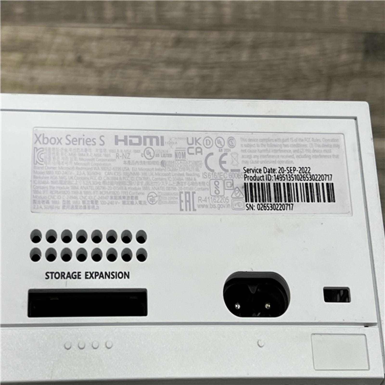 AS-IS Xbox One Series S All-Digital Gaming Console 512GB