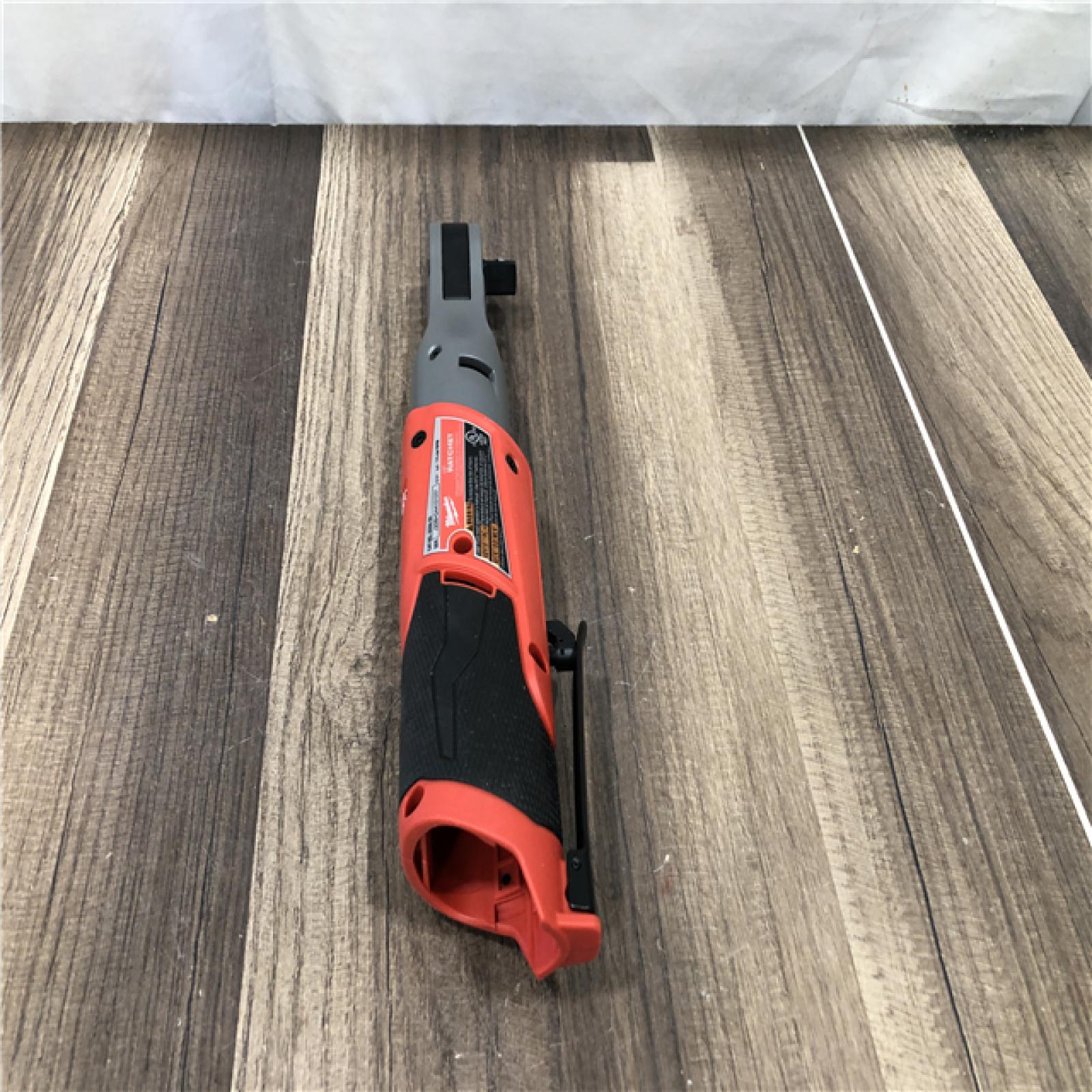 AS-IS Milwaukee FUEL 12V Lithium-Ion Brushless Cordless 1/2 in. Ratchet (Tool-Only)