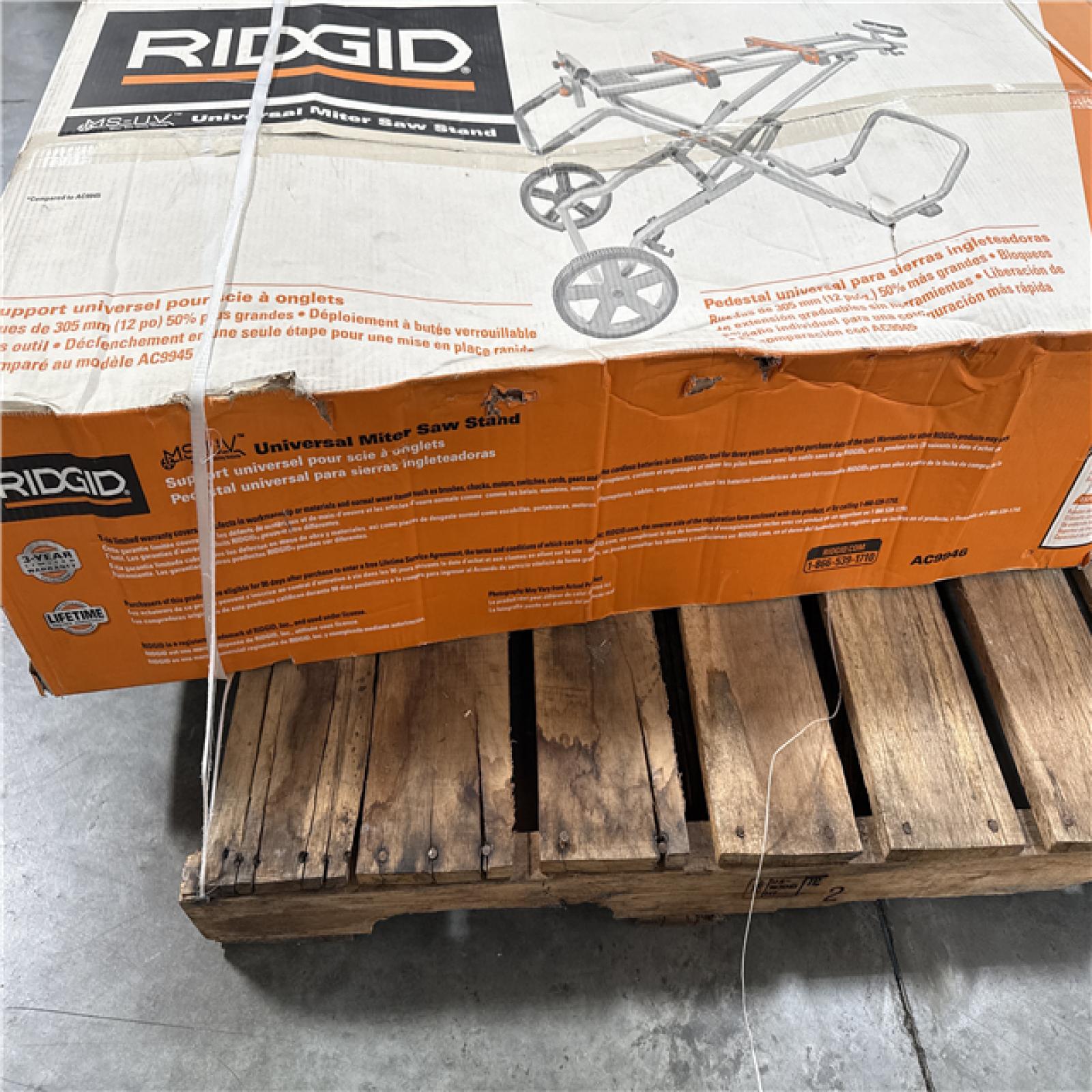 California NEW Ridgid Universal Miter Saw Stand