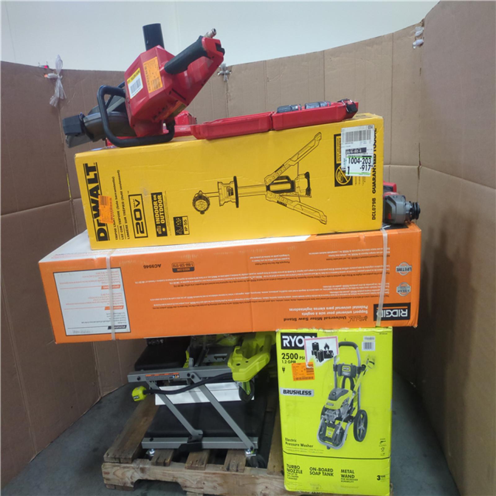 CALIFORNIA AS-IS TOOL PALLET