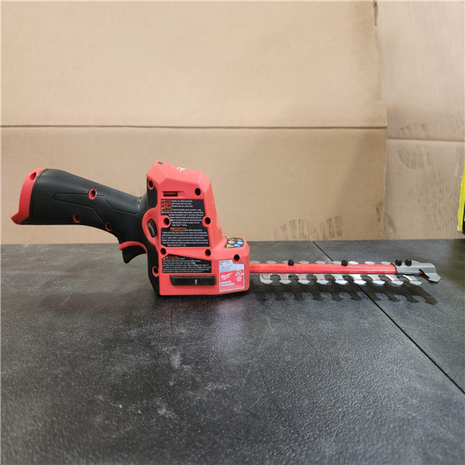 Phoenix Milwaukee M12 FUEL 8 in. 12V Lithium-Ion Brushless Cordless Battery Hedge Trimmer (Tool-Only)