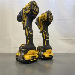 AS-IS - DeWalt 20V MAX XR Cordless Brushless Drill/Impact 2 Tool Combo Kit