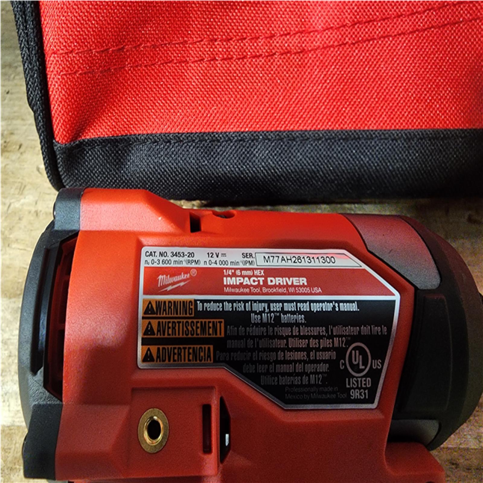 Houston Location AS-IS Milwaukee Fuel Impact Driver