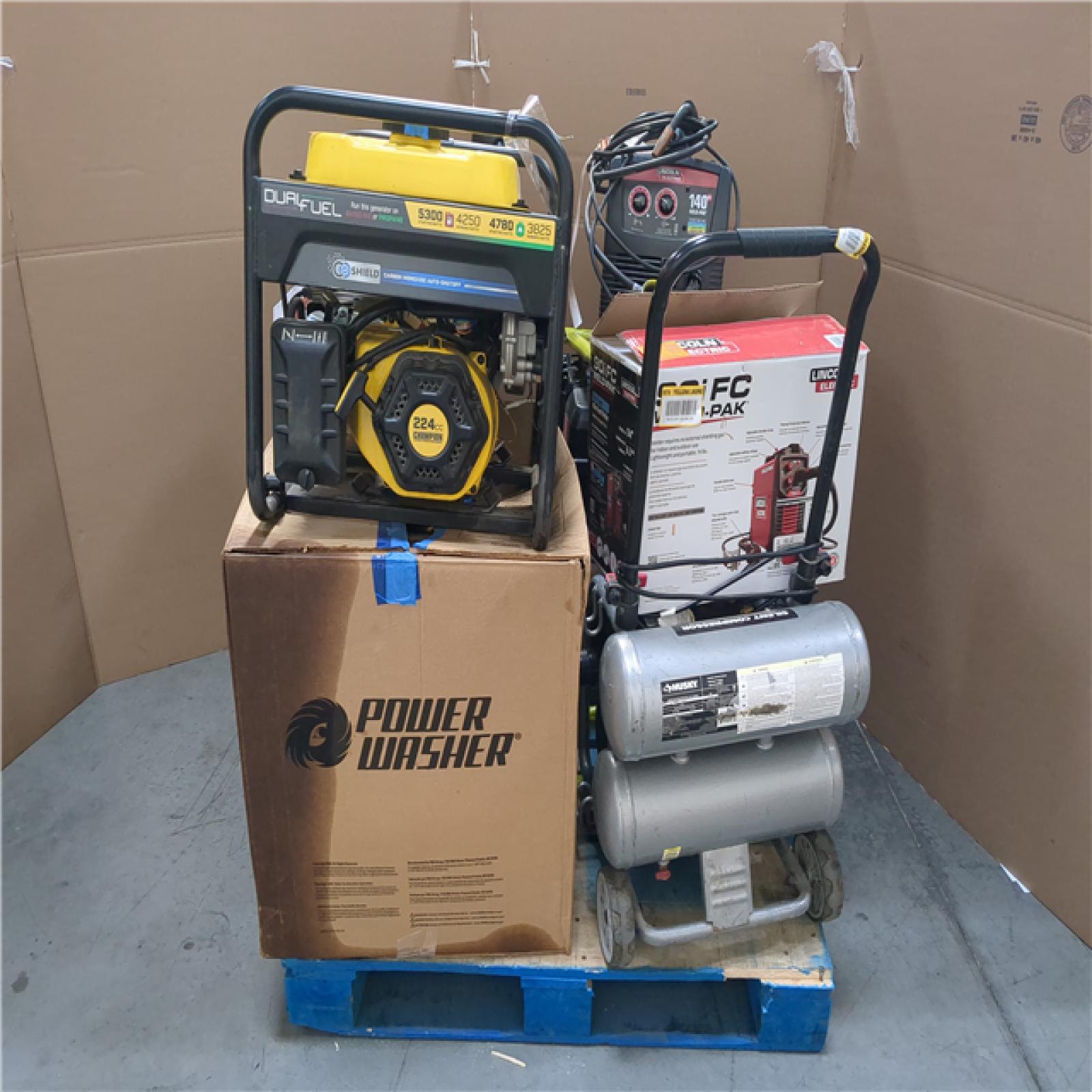 CALIFORNIA AS-IS OUTDOOR POWER EQUIPMENT