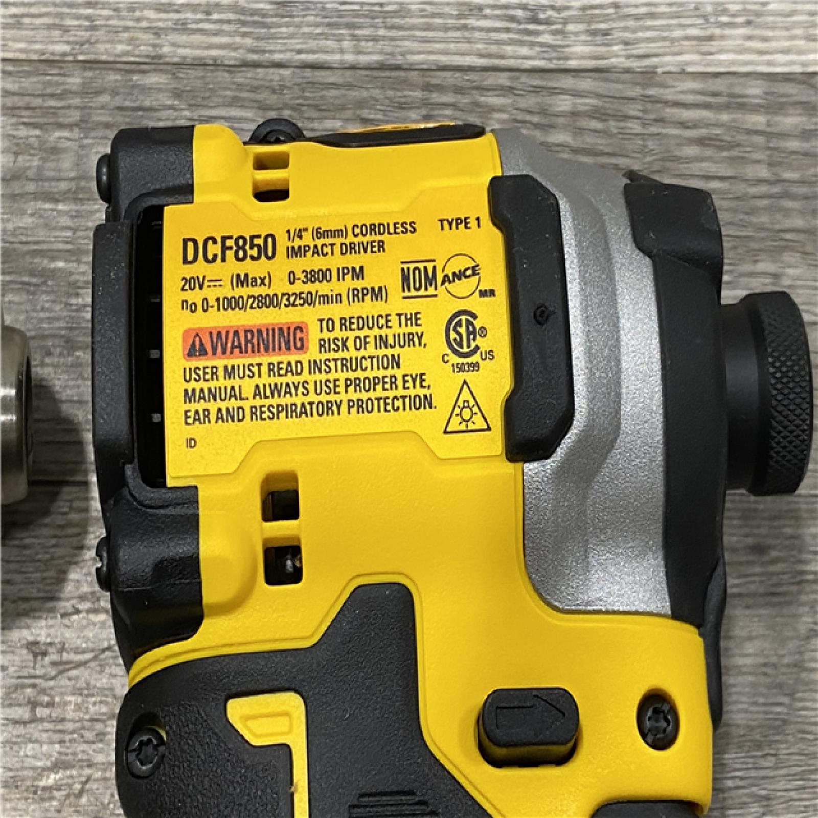 AS-IS DEWALT ATOMIC 20V MAX Lithium-Ion Cordless 2-Tool Combo Kit