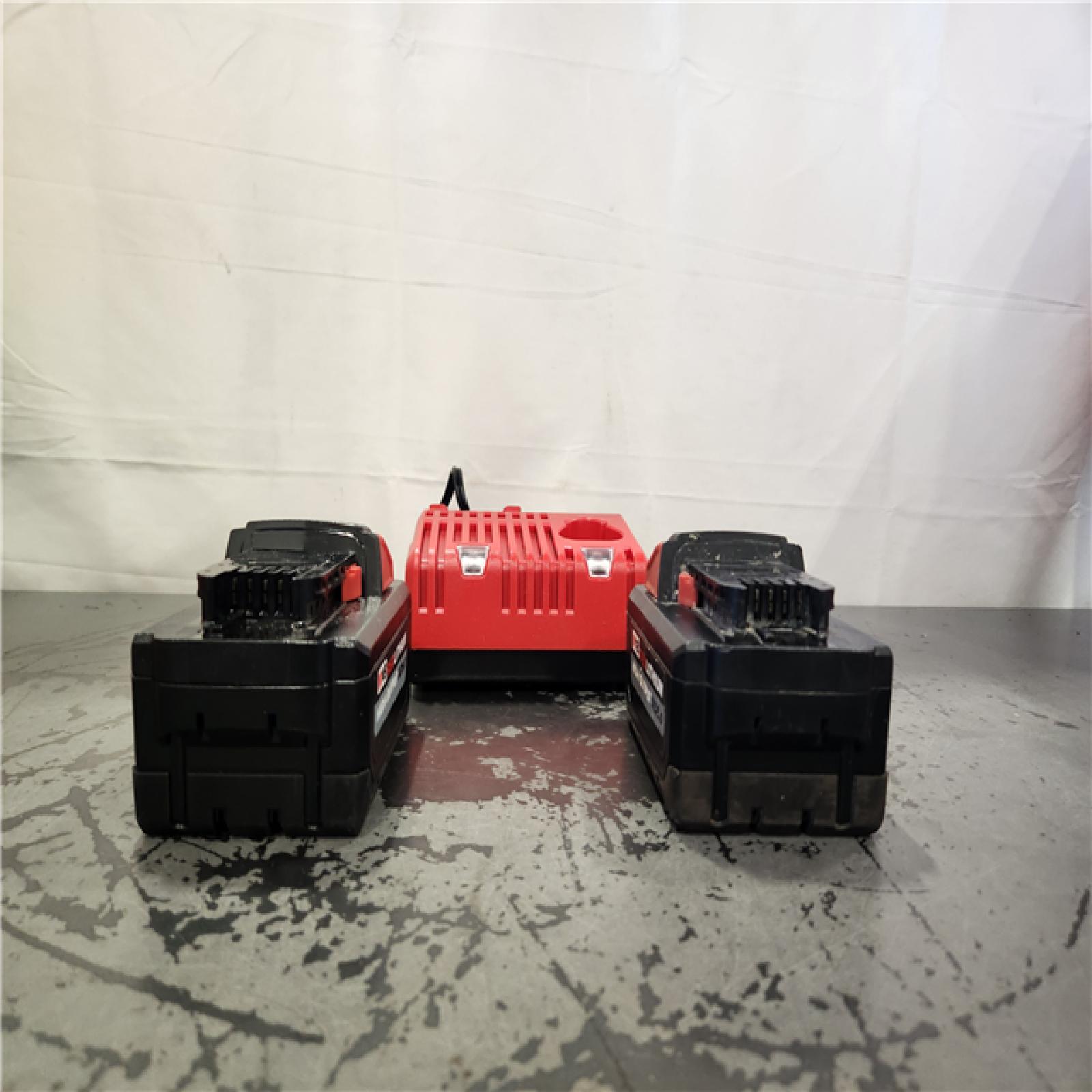 AS-IS- Milwaukee M18 Red Lithium High Output XC6.0 System Starter Kit