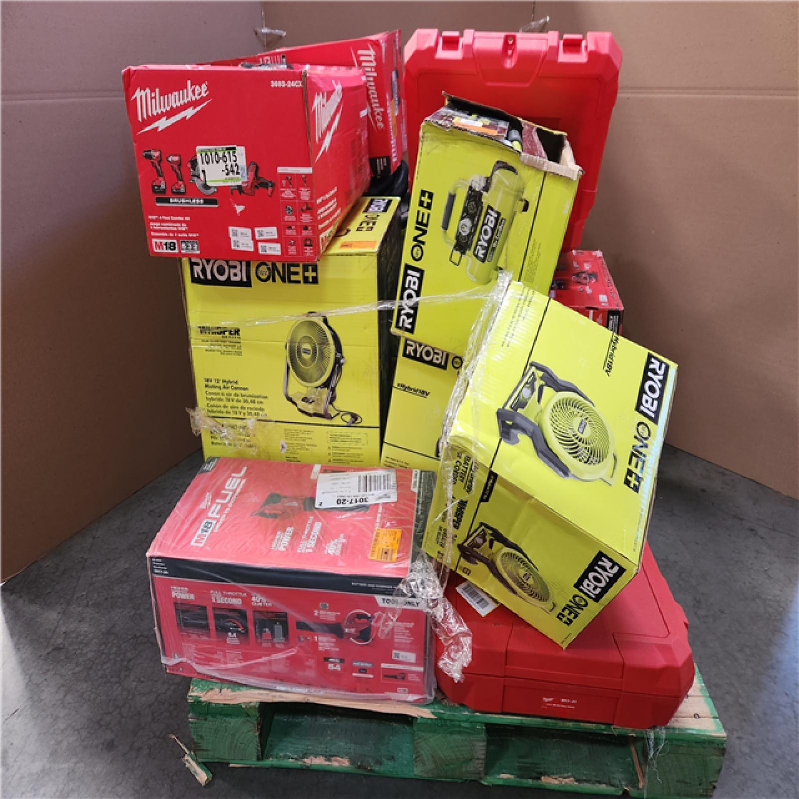 CALIFORNIA AS-IS TOOL PALLET