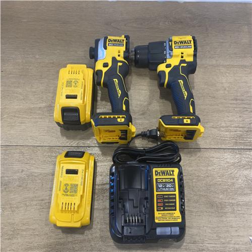 AS-IS DEWALT ATOMIC 20V MAX Lithium-Ion Cordless 2-Tool Combo Kit