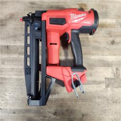 HOUSTON LOCATION - AS-IS (APPEARS LIKE NEW) Milwaukee Tool Cordless Finish Nail Gun 18 V 3020-20 (TOOL ONLY)