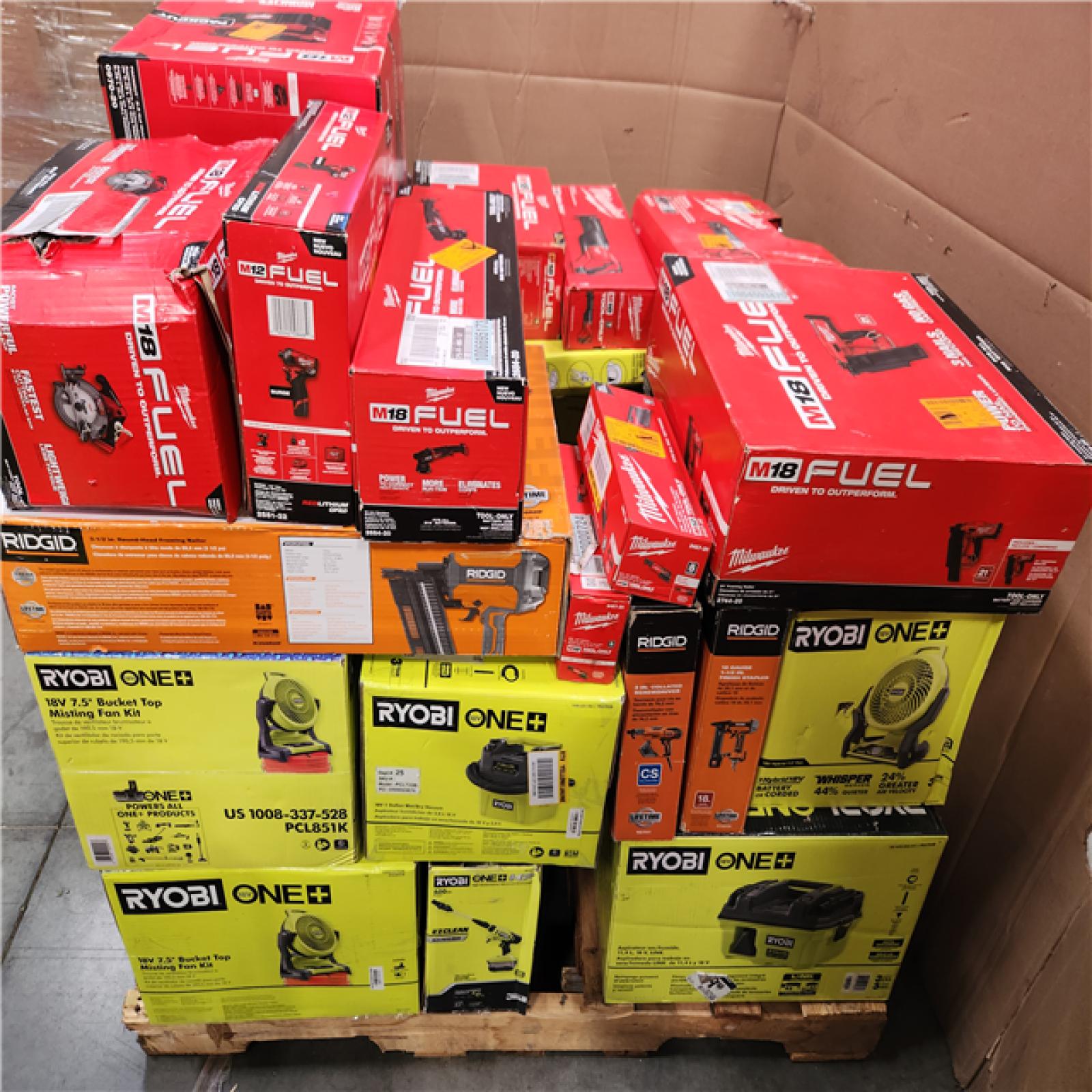 CALIFORNIA AS-IS TOOL PALLET