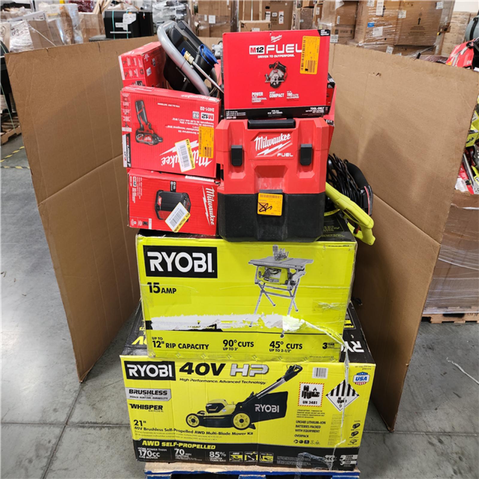 California AS-IS TOOL PALLET