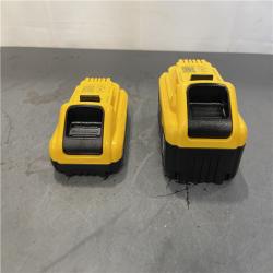 AS-IS - DEWALT 20V MAX Lithium-Ion 6.0Ah and 4.0Ah Battery and Charger Starter Kit