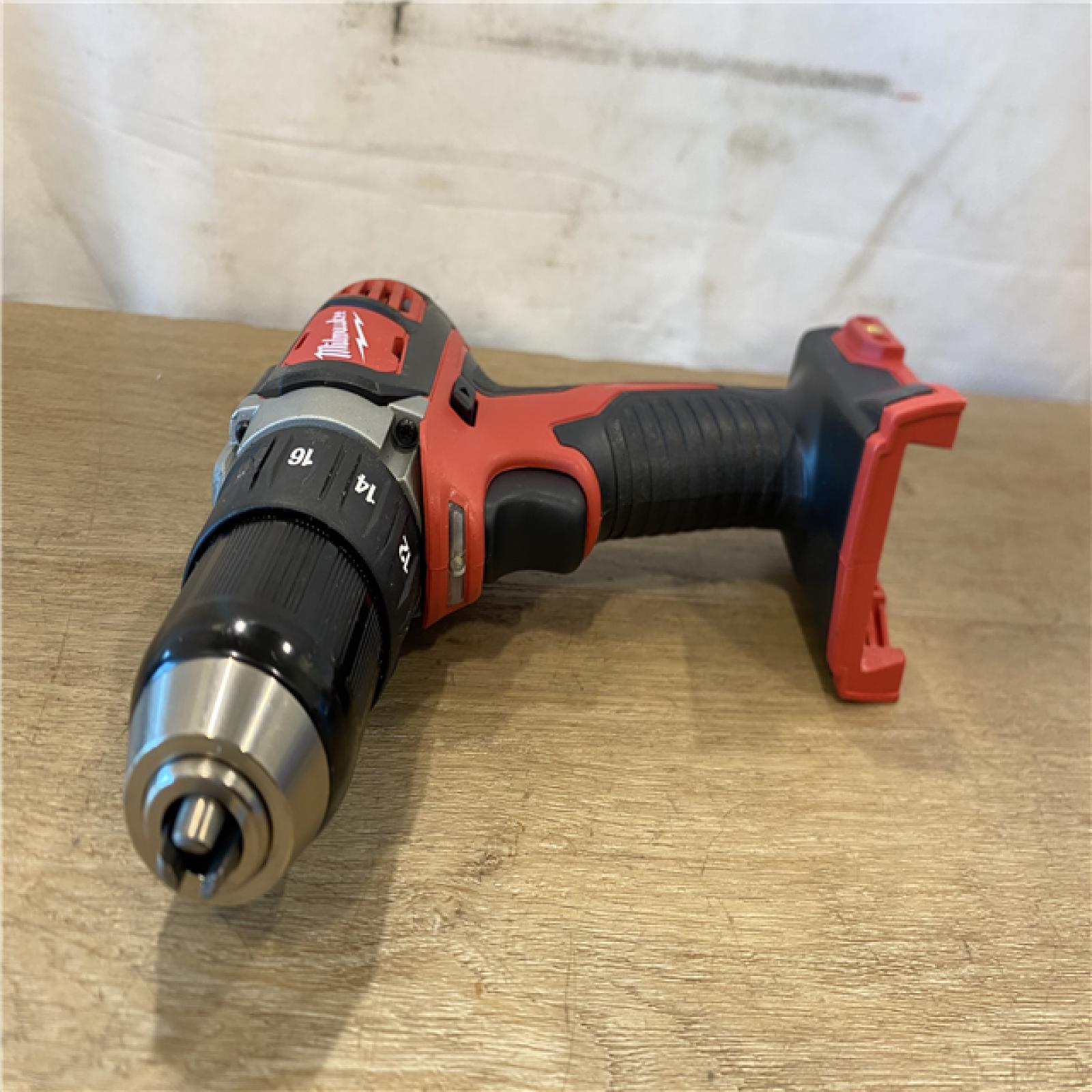 AS-IS Milwaukee M18 18V Lithium-Ion Cordless 1/2 in. Drill Driver (Tool-Only)