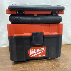 AS-IS MILWAUKEE M18 FUEL PACKOUT 18-Volt Lithium-Ion Cordless 2.5 Gal. Wet/Dry Vacuum (Vacuum-Only)