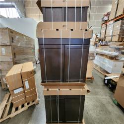 Phoenix Location Hampton Bay Shaker Assembled Bathroom/Kitchen Cabinet in Brindle Pallet (7 Cabinets)